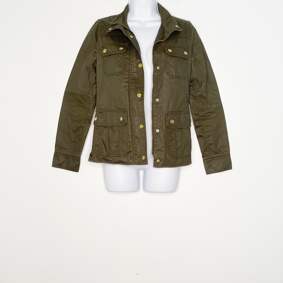 J. Crew Downtown Field Utility Jacket Mossy - Picture 6 of 9